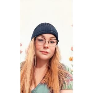 Brady Live Train Merino Wool Beanie Hat O/S Blue Winter Warm Unisex NWT